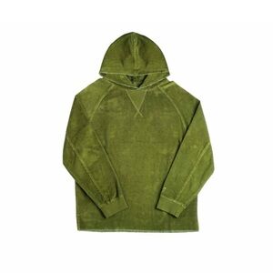 DREW HOUSE Corduroy Hoodie in Olive Green SZ M/L